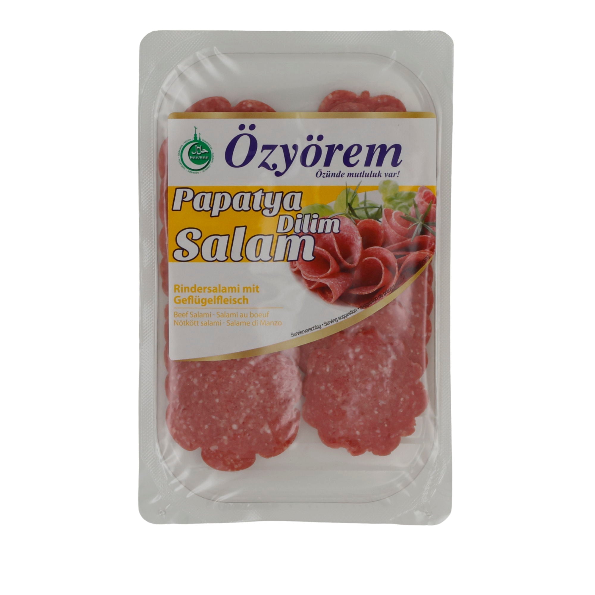 Rindersalami Özyörem Papatya Dilim Salam | Rindersalami | 80 g OEZYOEREM